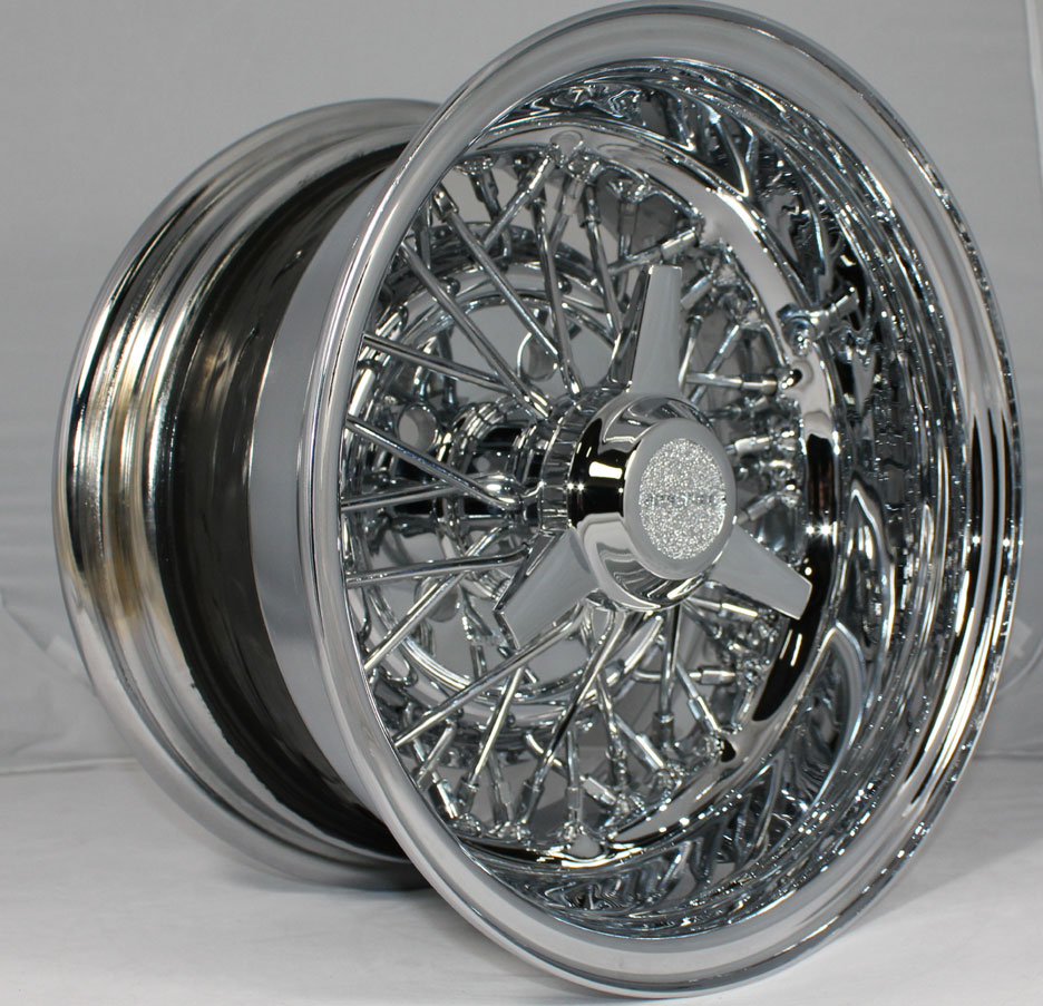 Star Wire 30 SPOKE STAR WIRE Cap Included Lug Nuts not included order separ...