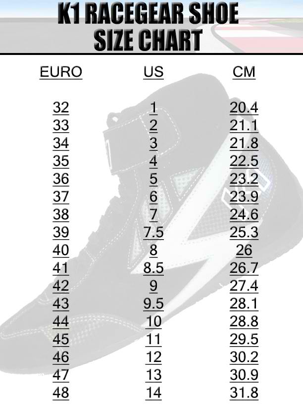 Goat Shoe Size Chart